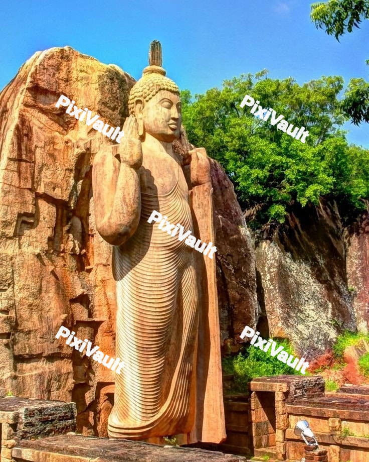 The Aukana Statue